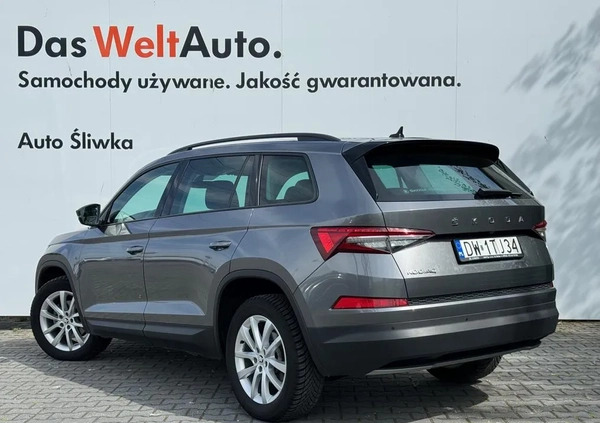 Skoda Kodiaq cena 138900 przebieg: 22740, rok produkcji 2022 z Włodawa małe 211